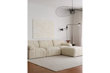 Murum Hjørnesofa 3-seter - Hvit - Møbler - Sofaer - Sofaer med sjeselong - 4 seters sofa med divan