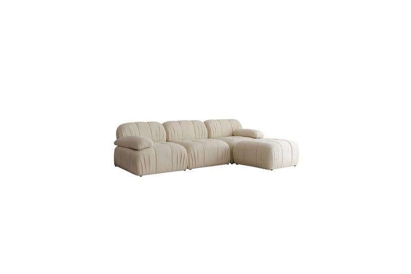 Murum Hjørnesofa 3-seter - Hvit - Møbler - Sofaer - Sofaer med sjeselong - 4 seters sofa med divan