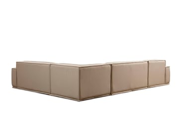 Nightcap Hjørnesofa med Divan 5-seter - Beige - Møbler - Sofaer - Modulsofaer - Komplett modulsofa