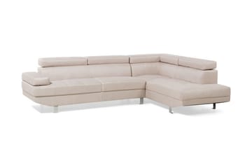 Norrea Hjørnesofa 261 cm - Beige - Møbler - Sofaer - Hjørnesofaer