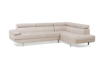 Norrea Hjørnesofa 261 cm - Beige - Møbler - Sofaer - Hjørnesofaer