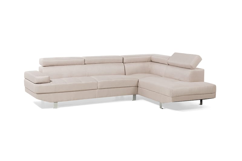 Norrea Hjørnesofa 261 cm - Beige - Møbler - Sofaer - Hjørnesofaer