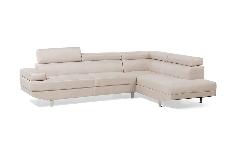 Norrea Hjørnesofa 261 cm - Beige - Møbler - Sofaer - Hjørnesofaer