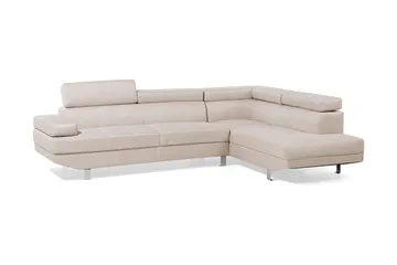 Norrea Hjørnesofa 261 cm - Beige - Møbler - Sofaer - Hjørnesofaer