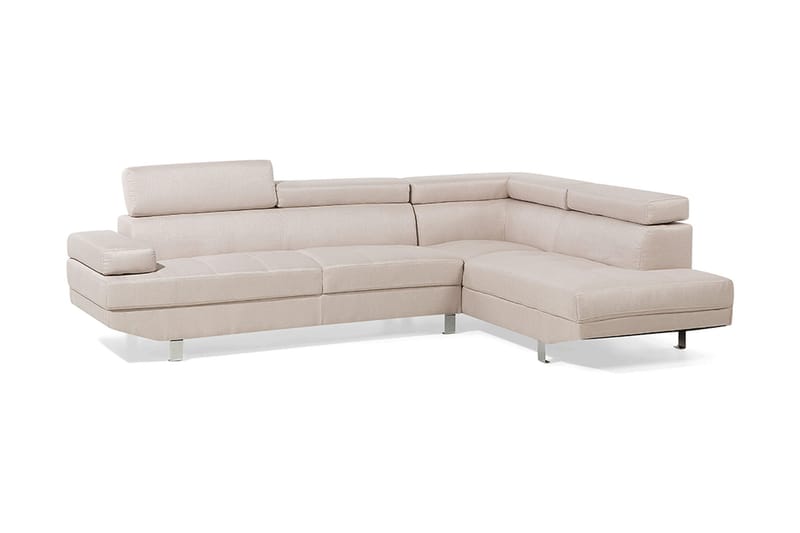 Norrea Hjørnesofa 261 cm - Beige - Møbler - Sofaer - Hjørnesofaer