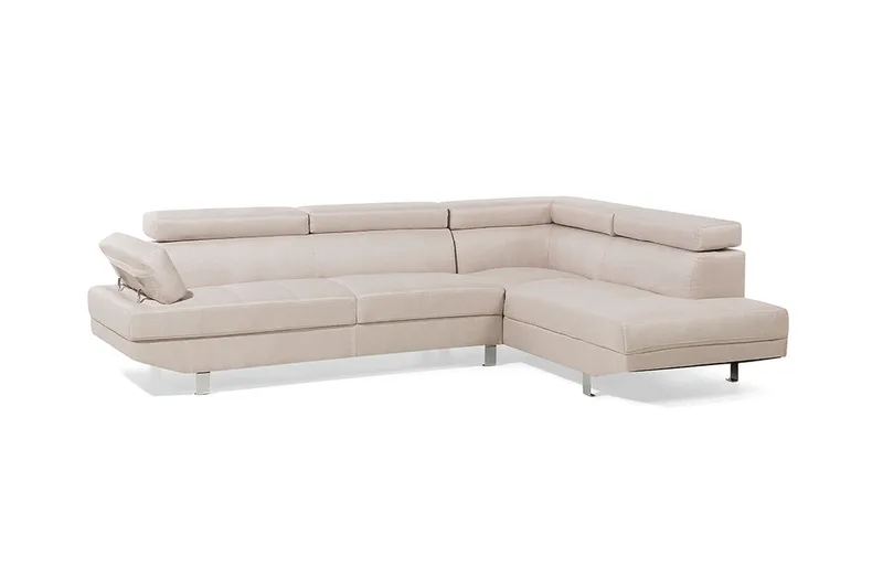 Norrea Hjørnesofa 261 cm - Beige - Møbler - Sofaer - Hjørnesofaer