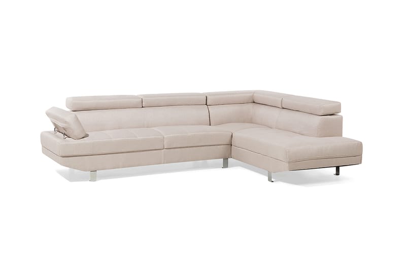Norrea Hjørnesofa 261 cm - Beige - Møbler - Sofaer - Hjørnesofaer