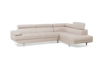 Norrea Hjørnesofa 261 cm - Beige - Møbler - Sofaer - Hjørnesofaer