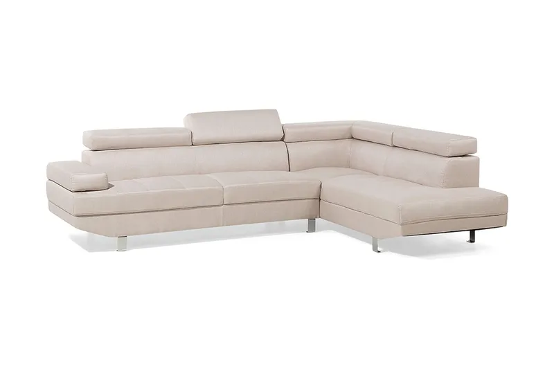 Norrea Hjørnesofa 261 cm - Beige - Møbler - Sofaer - Hjørnesofaer