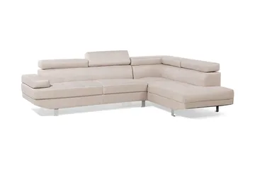 Norrea Hjørnesofa 261 cm - Beige - Møbler - Sofaer - Hjørnesofaer
