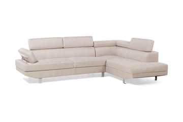 Norrea Hjørnesofa 261 cm - Beige - Møbler - Sofaer - Hjørnesofaer