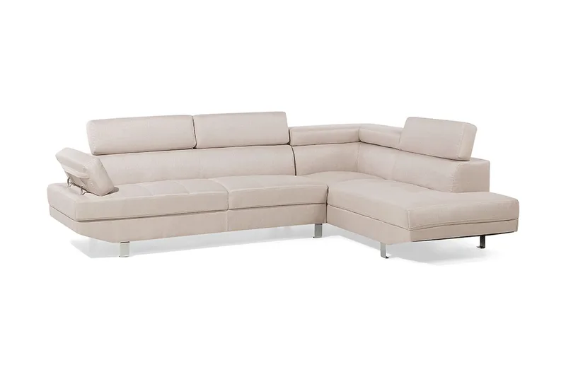 Norrea Hjørnesofa 261 cm - Beige - Møbler - Sofaer - Hjørnesofaer