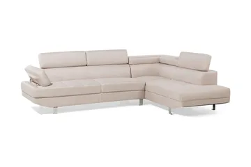 Norrea Hjørnesofa 261 cm - Beige - Møbler - Sofaer - Hjørnesofaer