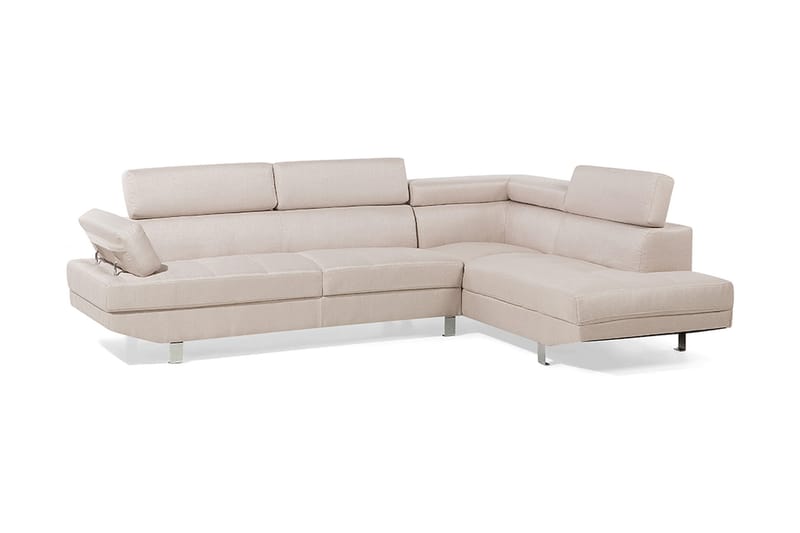 Norrea Hjørnesofa 261 cm - Beige - Møbler - Sofaer - Hjørnesofaer