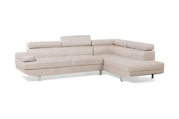 Norrea Hjørnesofa 261 cm - Beige - Møbler - Sofaer - Hjørnesofaer