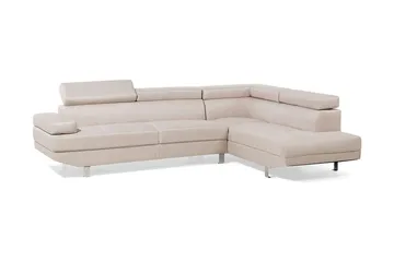 Norrea Hjørnesofa 261 cm - Beige - Møbler - Sofaer - Hjørnesofaer