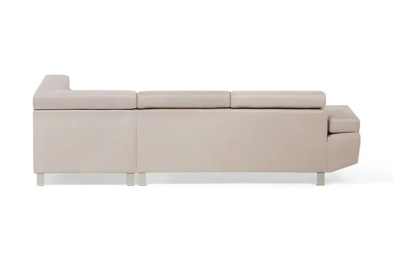 Norrea Hjørnesofa 261 cm - Beige - Møbler - Sofaer - Hjørnesofaer