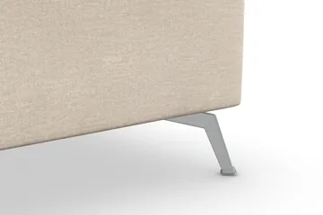 Ocean Lyx 5-seters Vendbar L-formet Hjørnesofa i Fløyel - Beige - Møbler - Sofaer - Fløyelssofaer