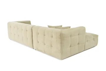 Octavian Hjørnesofa 3-seter - Green - Møbler - Sofaer - Modulsofaer - Komplett modulsofa