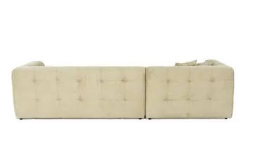 Octavian Hjørnesofa 3-seter - Green - Møbler - Sofaer - Modulsofaer - Komplett modulsofa