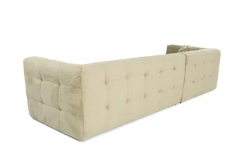 Octavian Hjørnesofa 3-seter - Green - Møbler - Sofaer - Modulsofaer - Komplett modulsofa