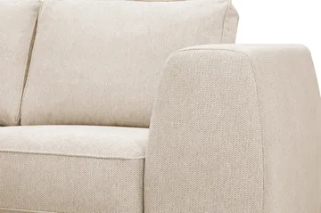 Optus 5-seters hjørnesofa med vendbar divan - Beige - Møbler - Sofaer - Hjørnesofaer - Hjørnesofa med divan