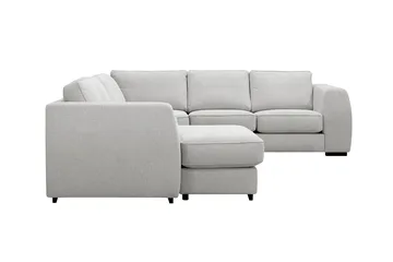 Optus 5-seters hjørnesofa med vendbar divan - Lysegrå - Møbler - Sofaer - Hjørnesofaer - Hjørnesofa med divan