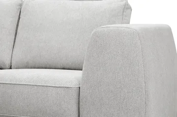 Optus 5-seters hjørnesofa med vendbar divan - Lysegrå - Møbler - Sofaer - Hjørnesofaer - Hjørnesofa med divan