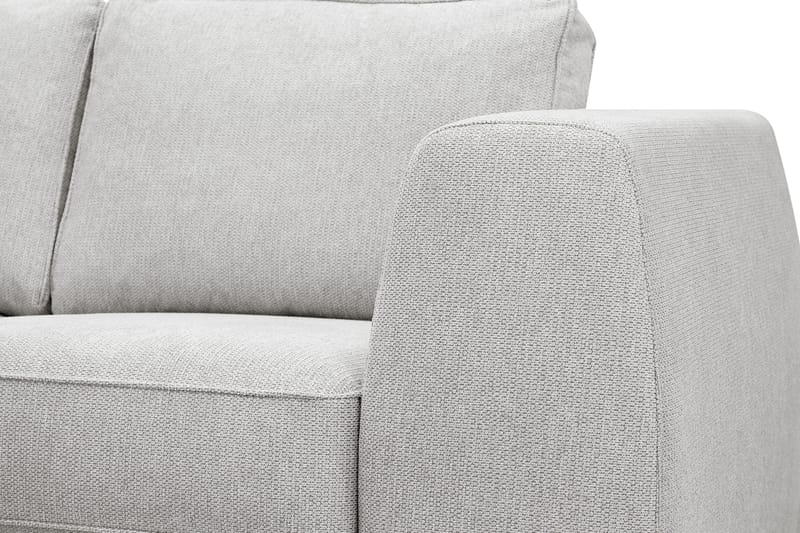 Optus 5-seters hjørnesofa med vendbar divan - Lysegrå - Møbler - Sofaer - Hjørnesofaer - Hjørnesofa med divan
