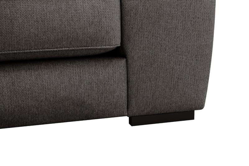 Optus 5-seters hjørnesofa med vendbar divan - Mørkegrå - Møbler - Sofaer - Hjørnesofaer - Hjørnesofa med divan