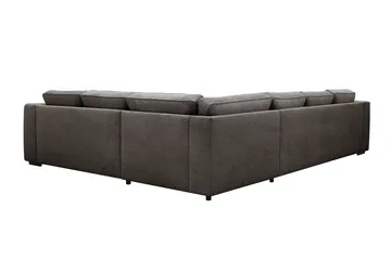 Optus 5-seters hjørnesofa med vendbar divan - Mørkegrå - Møbler - Sofaer - Hjørnesofaer - Hjørnesofa med divan