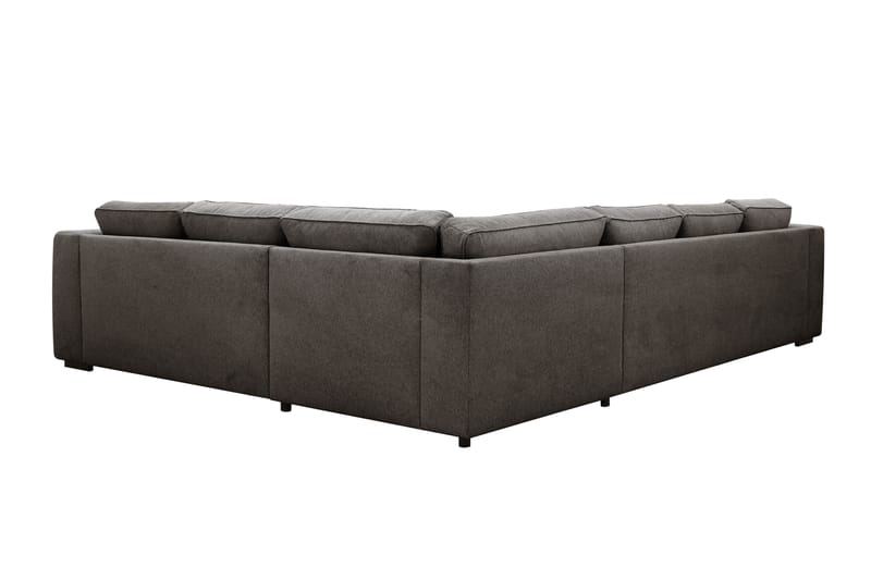 Optus 5-seters hjørnesofa med vendbar divan - Mørkegrå - Møbler - Sofaer - Hjørnesofaer - Hjørnesofa med divan