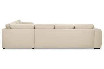Optus 5-seters Vendbar U-formet Hjørnesofa med Divan i Stoff - Beige - Møbler - Sofaer - Hjørnesofaer - Hjørnesofa med divan