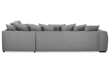 Optus 5-seters Vendbar U-formet Hjørnesofa med Divan i Stoff - Lys grå - Møbler - Sofaer - Hjørnesofaer - Hjørnesofa med divan