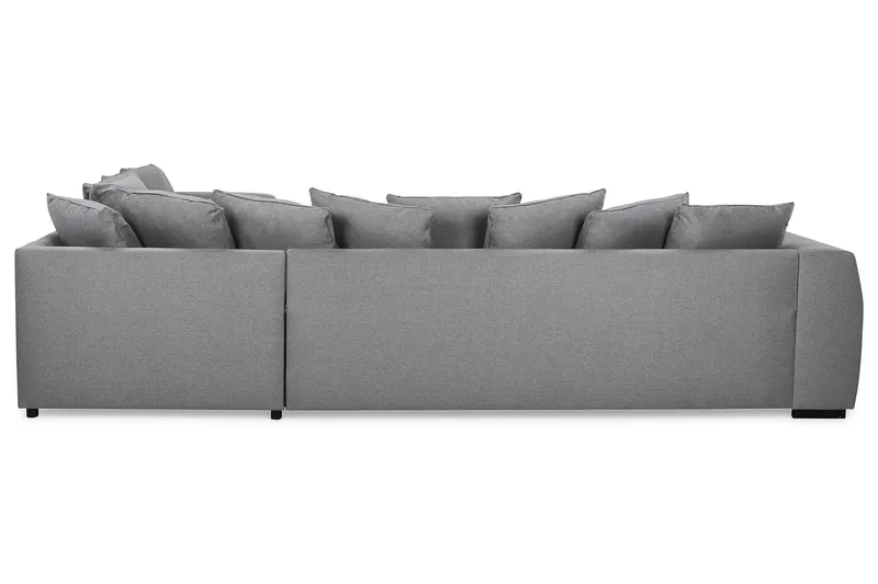 Optus 5-seters Vendbar U-formet Hjørnesofa med Divan i Stoff - Lys grå - Møbler - Sofaer - Hjørnesofaer - Hjørnesofa med divan