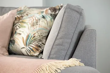 Optus 5-seters Vendbar U-formet Hjørnesofa med Divan i Stoff - Lys grå - Møbler - Sofaer - Hjørnesofaer - Hjørnesofa med divan