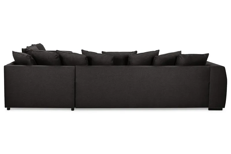 Optus 5-seters Vendbar U-formet Hjørnesofa med Divan i Stoff - Mørk grå - Møbler - Sofaer - Hjørnesofaer - Hjørnesofa med divan