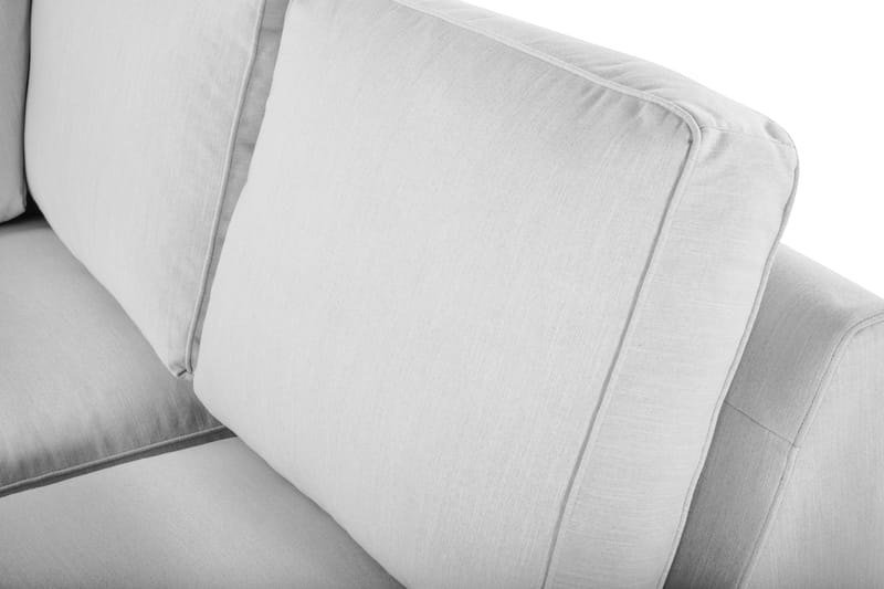 Optus Lyx 5-seters Høyrevendt U-formet Hjørnesofa med Divan i Stoff - Grå - Møbler - Sofaer - Hjørnesofaer - Hjørnesofa med divan