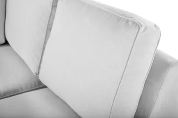 Optus Lyx 5-seters Høyrevendt U-formet Hjørnesofa med Divan i Stoff - Grå - Møbler - Sofaer - Hjørnesofaer - Hjørnesofa med divan