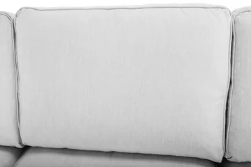 Optus Lyx 5-seters Høyrevendt U-formet Hjørnesofa med Divan i Stoff - Grå - Møbler - Sofaer - Hjørnesofaer - Hjørnesofa med divan