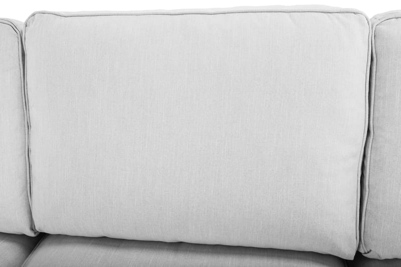 Optus Lyx 5-seters Høyrevendt U-formet Hjørnesofa med Divan i Stoff - Grå - Møbler - Sofaer - Hjørnesofaer - Hjørnesofa med divan