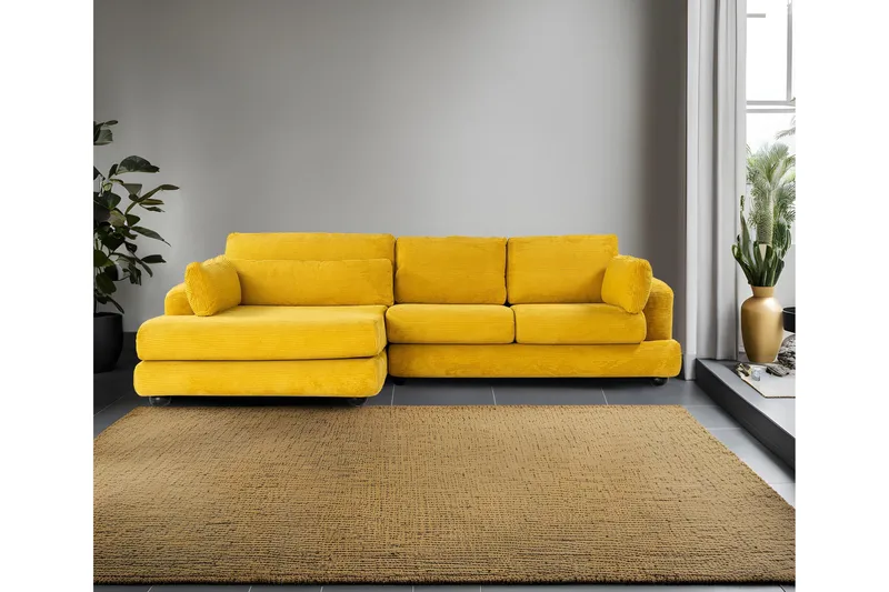 Relento Hjørnesofa 3-seter - Olive - Møbler - Sofaer - Hjørnesofaer - Hjørnesofa med divan