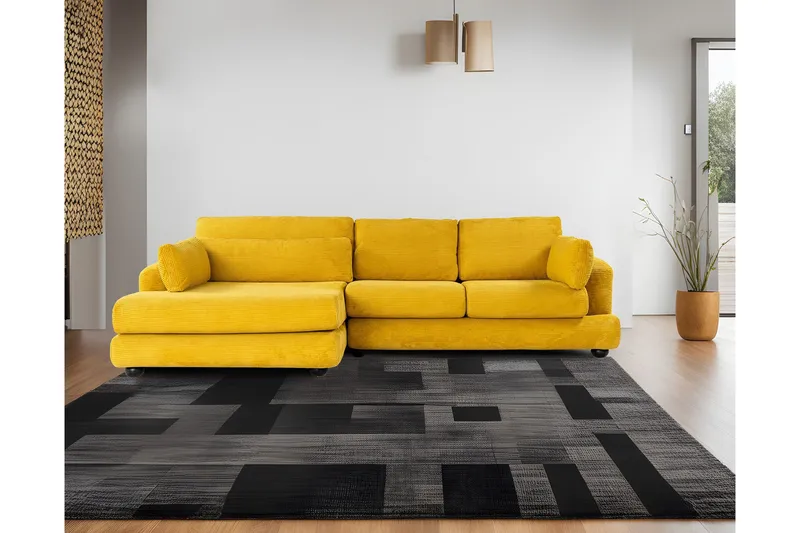 Relento Hjørnesofa 3-seter - Olive - Møbler - Sofaer - Hjørnesofaer - Hjørnesofa med divan