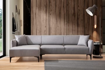 Rossland Divansofa 3-seters - Grå - Møbler - Sofaer - Sovesofaer - Hjørnesovesofa