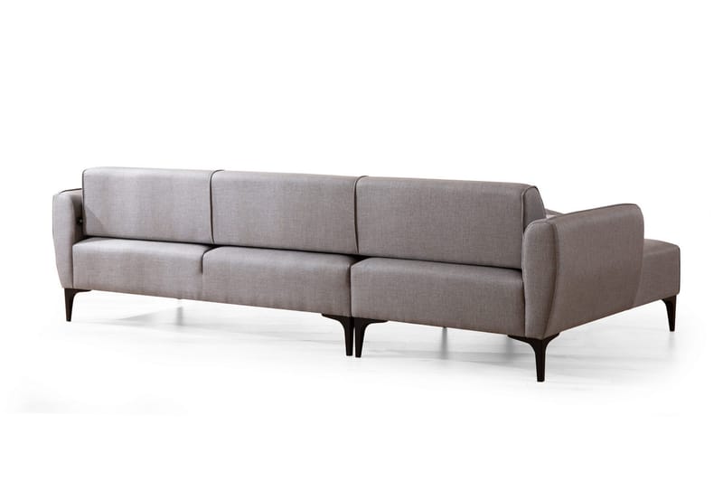 Rossland Divansofa 3-seters - Grå - Møbler - Sofaer - Sovesofaer - Hjørnesovesofa