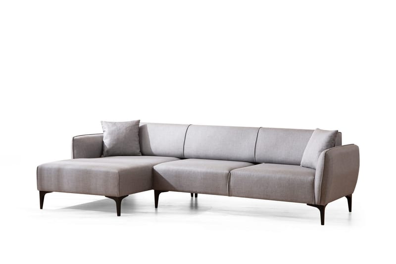 Rossland Divansofa 3-seters - Grå - Møbler - Sofaer - Sovesofaer - Hjørnesovesofa