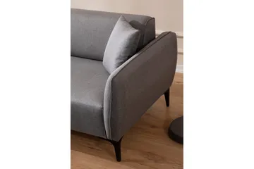 Rossland Divansofa 3-seters - Grå - Møbler - Sofaer - Hjørnesofaer - Hjørnesofa med divan