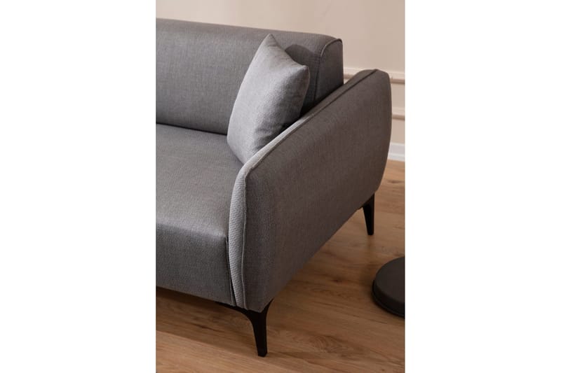 Rossland Divansofa 3-seters - Grå - Møbler - Sofaer - Hjørnesofaer - Hjørnesofa med divan