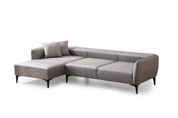 Rossland Divansofa 3-seters - Grå - Møbler - Sofaer - Sovesofaer - Hjørnesovesofa
