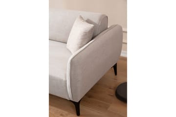 Rossland Divansofa 3-seters - Hvit - Møbler - Sofaer - Hjørnesofaer - Hjørnesofa med divan